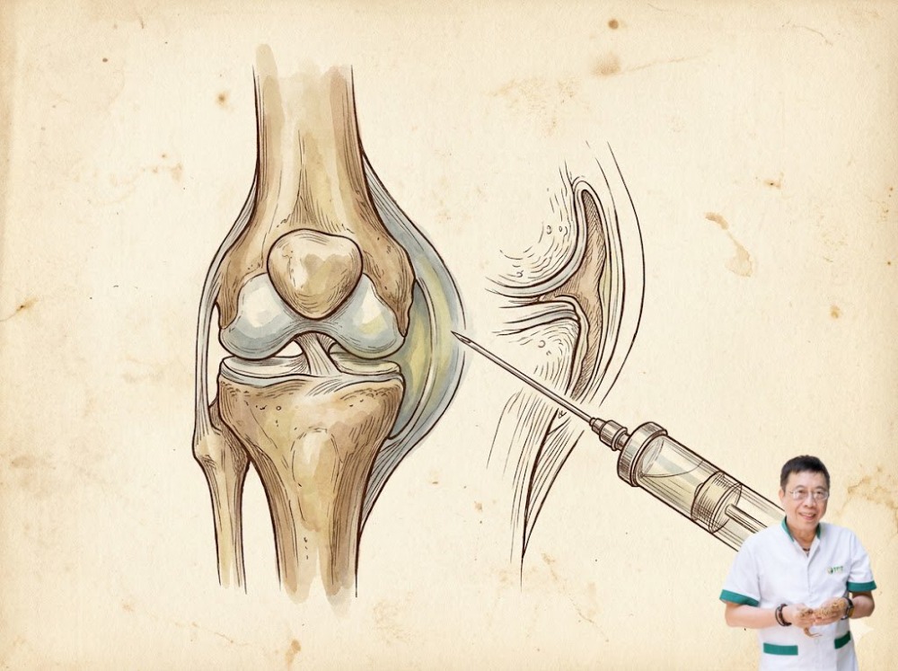 Viêm khớp gối có cần hút dịch không