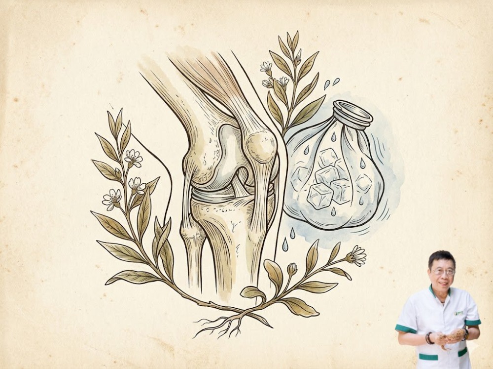 Viêm khớp gối có nên chườm đá không