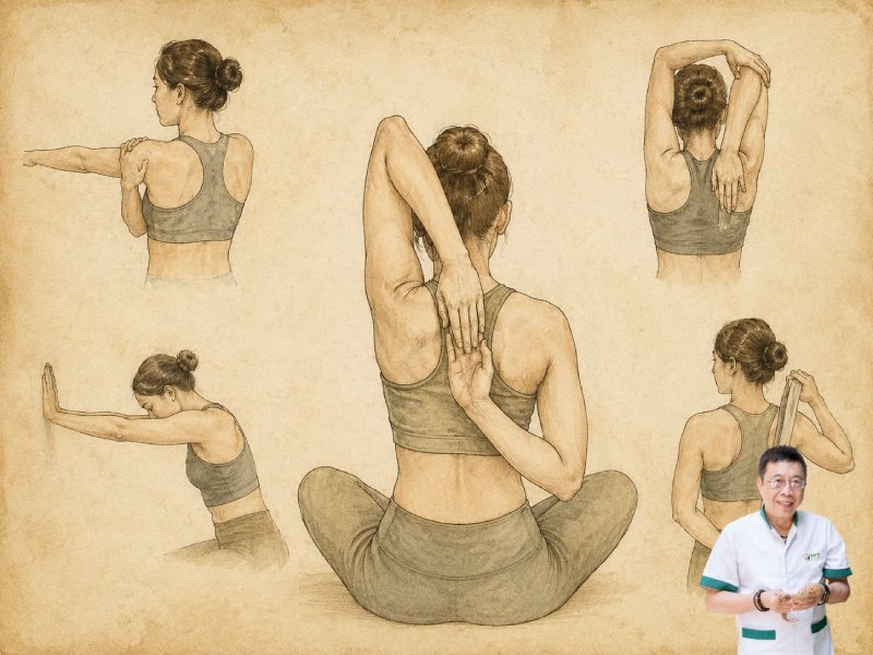 3 bài tập yoga chữa đau khớp vai: Thông kinh lạc, dịu cơn đau