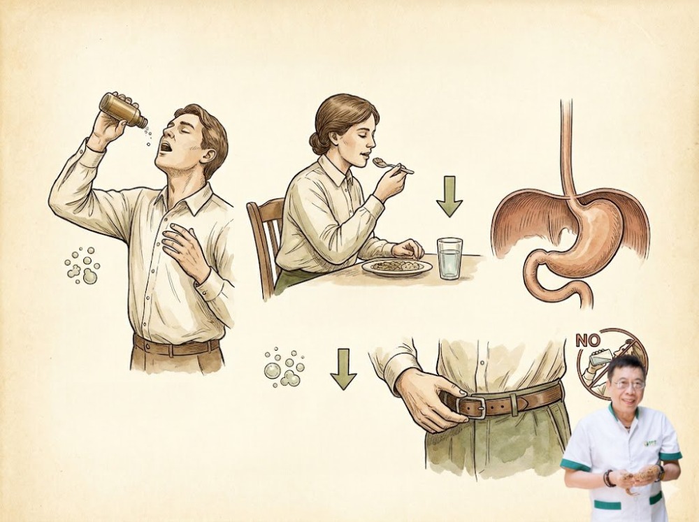 Cách ngăn chặn chứng ợ hơi