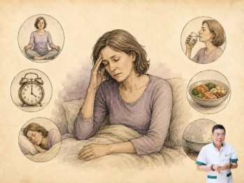 3 cách an giấc trị mất ngủ tiền mãn kinh cho chị em