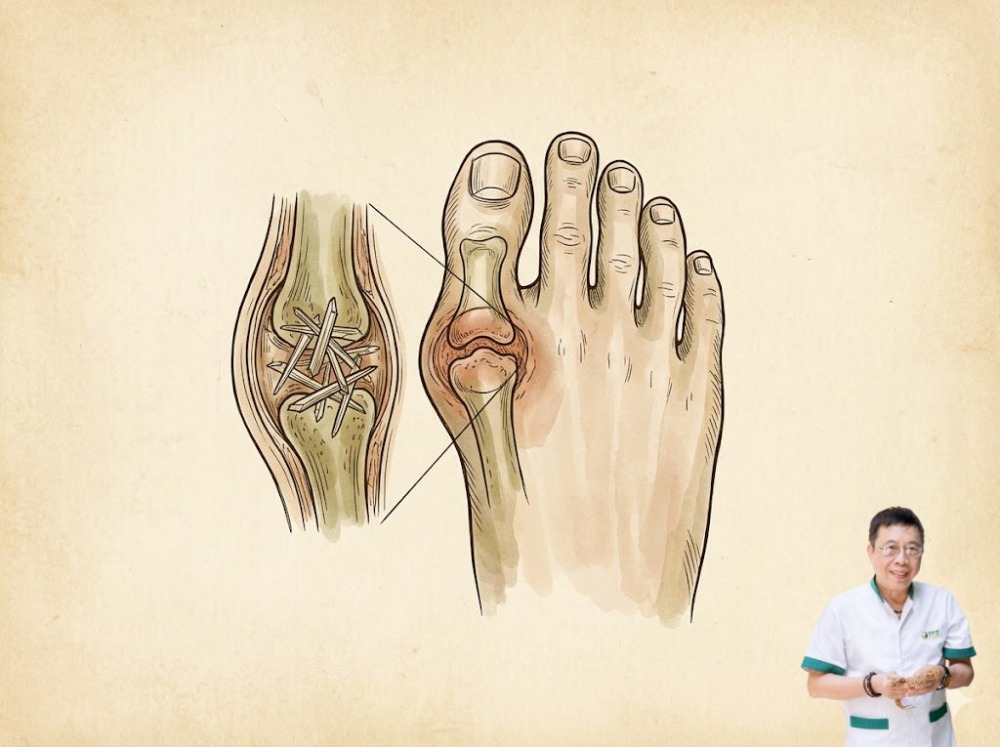 Chỉ số acid uric bao nhiêu thì bị gout