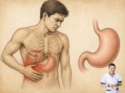 Đau dạ dày có phải đau ở sườn phải? Đừng nhầm lẫn tai hại
