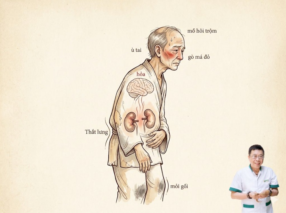 Dấu hiệu thận âm hư
