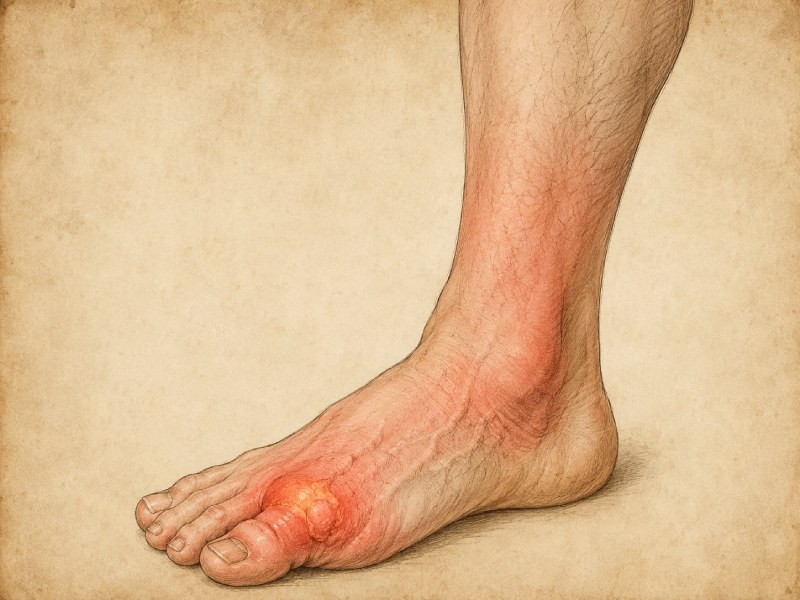Đau mỏi chân do bệnh gút: Dấu hiệu và giải pháp cải thiện