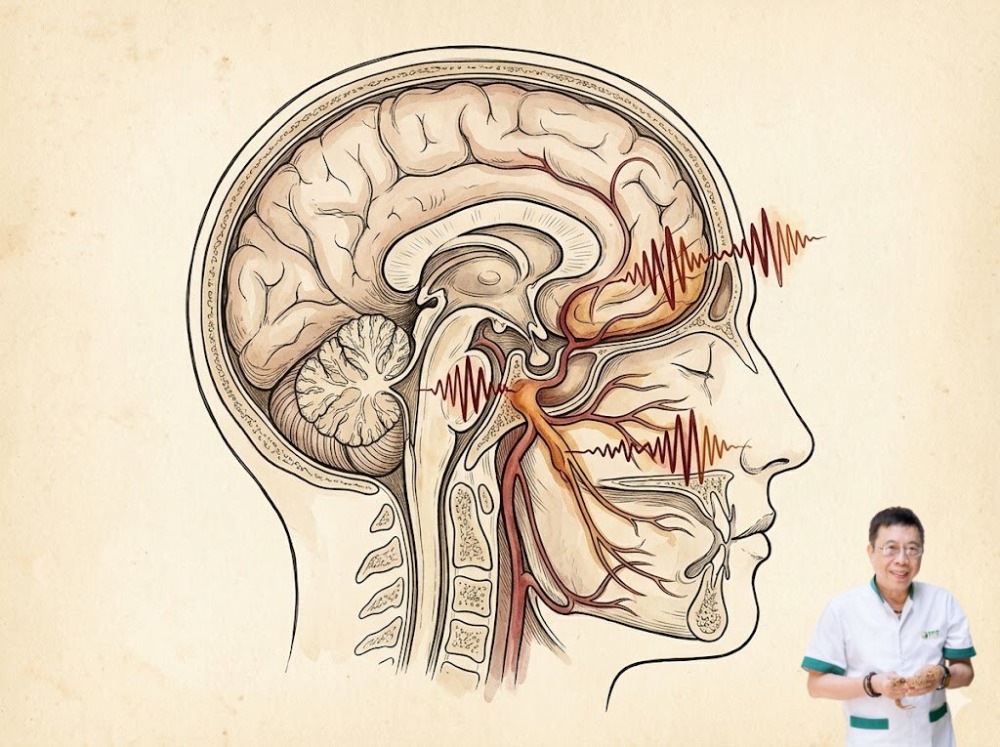 Đau nửa đầu giật từng cơn