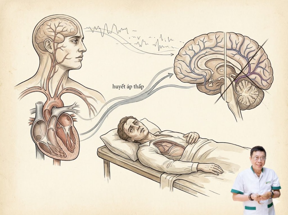 Mất ngủ do huyết áp thấp