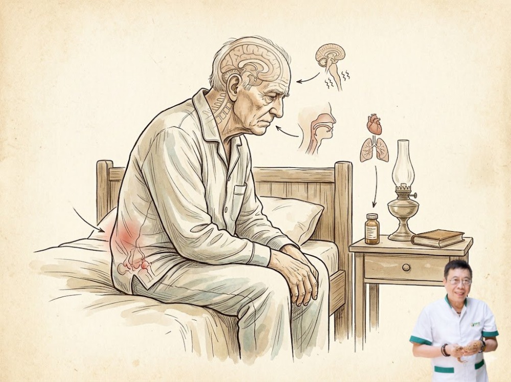 Nguyên nhân mất ngủ ở người già