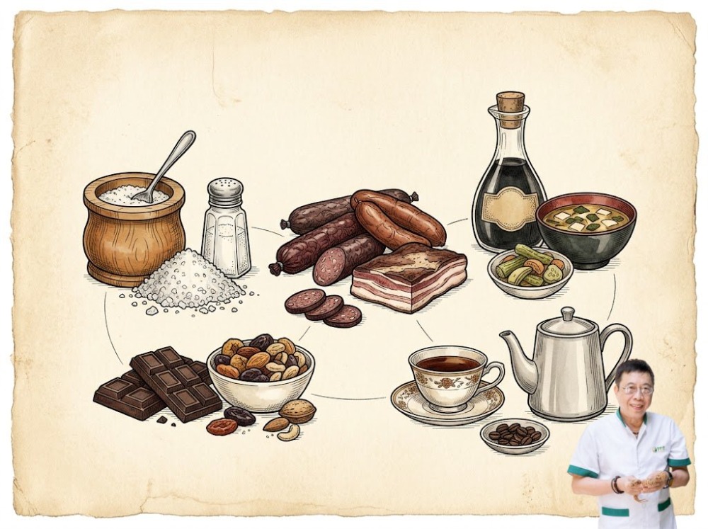 Rối loạn tiền đình không nên ăn gì