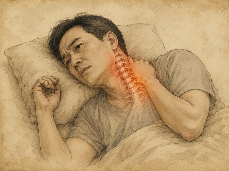 Tại sao thoái hóa đốt sống cổ gây mất ngủ? Giải pháp điều trị