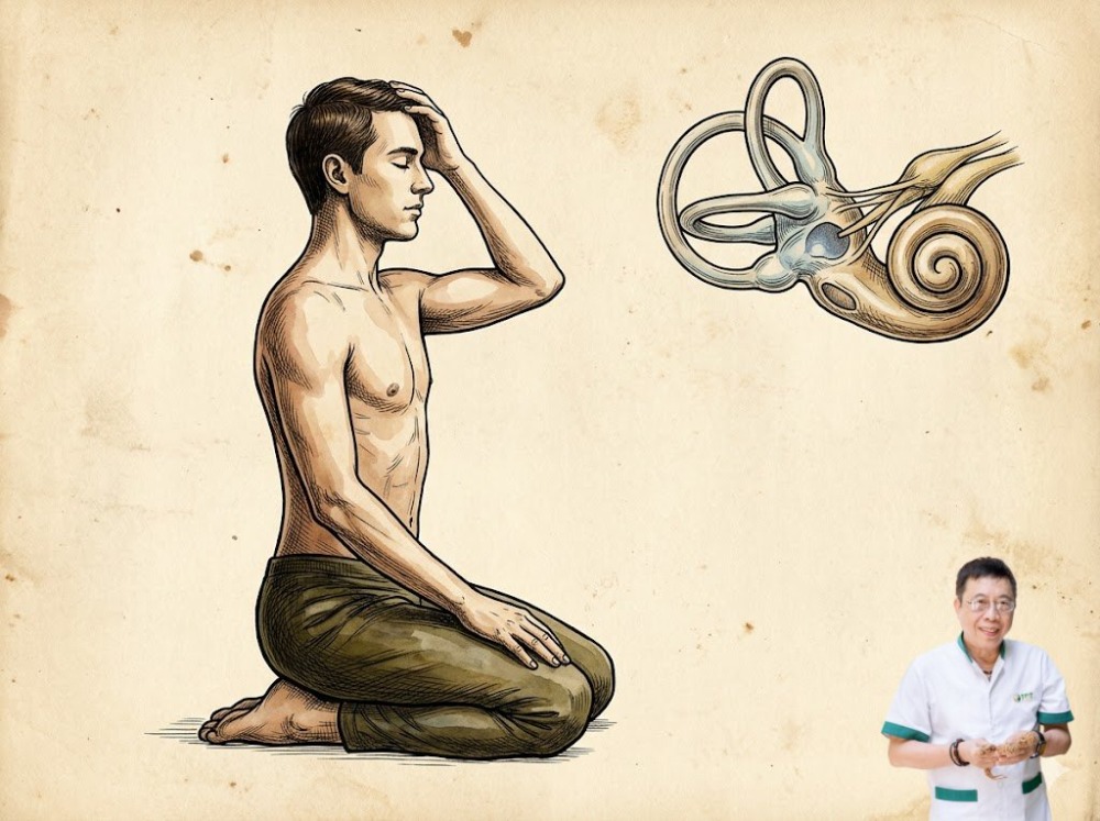 Yoga chữa rối loạn tiền đình